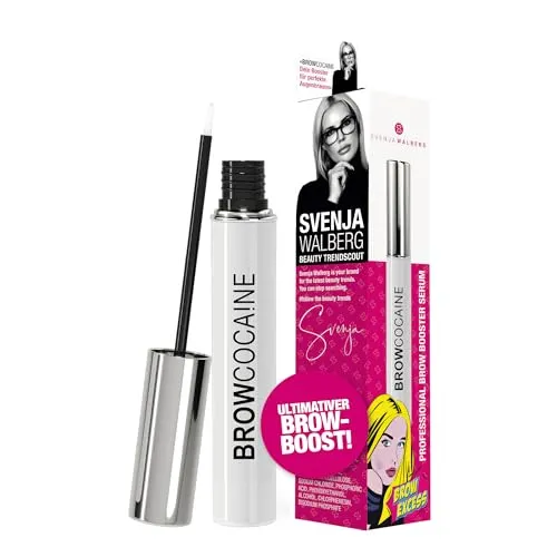 BROWCOCA!NE® Augenbrauen-Serum für volle Brauen - Brauenstifte & -puder: Veganes Serum für schnelles Wachstum und dichte Augenbrauen – sichtbar in nur 3 Monaten! Hergestellt in Deutschland, ohne Tierversuche.