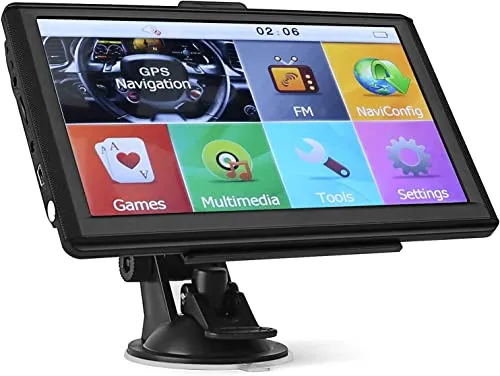 GABITECH 7 Zoll GPS Navigationsgerät Drive 7.0 Navi für LKW, PKW, Wohnmobil, lebenslange Updates