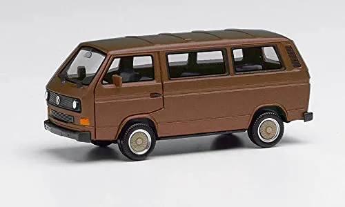 herpa - VW T3 Bus mit BBS-Felgen, broncebeige metallic