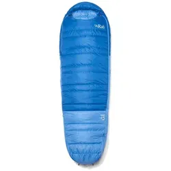 Rab Women's Ascent -6C/20F Daunenschlafsack Gr Regular Blau von Rab