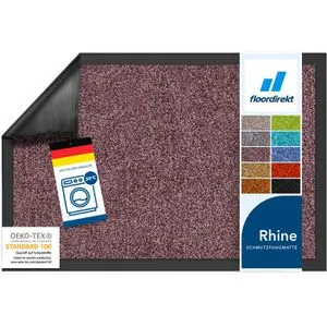 Floordirekt Schmutzfangmatte Rhine, 135 x 200cm, lila in lila von Floordirekt
