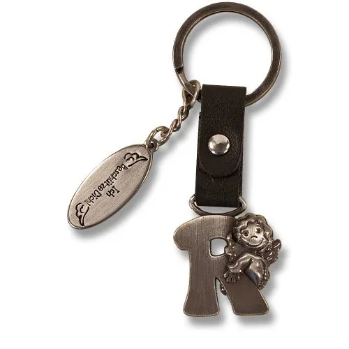 Schutzengel Schlüsselanhänger Buchstabe R