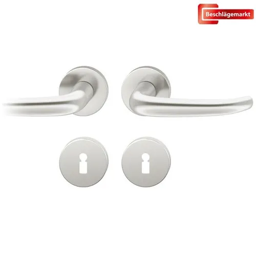 FSB Drückergarnitur 0 12 1023 01302 0105, 8 mm rund - Türsicherungen aus Deutschland, hochwertige Drückergarnitur mit robustem Design für optimale Sicherheit und Langlebigkeit.