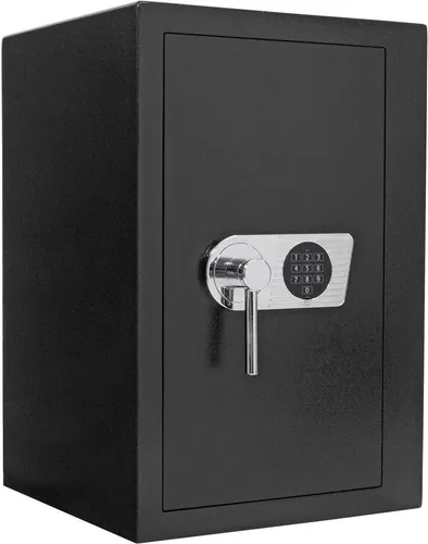 Profirst Sigma 65 Wertschutzschrank mit Elektronikschloss - Robuster Wertschutzschrank für Dokumente und Wertgegenstände, ausgestattet mit einem sicheren Elektronikschloss und 2 Einlegeböden für optimale Organisation.