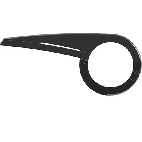Hebie Kettenschutz 1-flügelig 48 Zähne schwarz matt Ø 230mm, f. Kettenschaltung