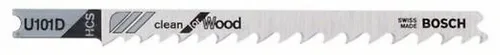 Bosch Stichsägeblatt U 101 D für Holz - 2x 3 Stück -  2608637723  #K12