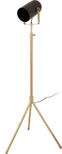 Stehlampe Celeste 325 Schwarz / Gold - Elegante Beleuchtung für Ihr Zuhause - Stehleuchten mit modernem Design, ideal für stimmungsvolle Akzente in jedem Raum.