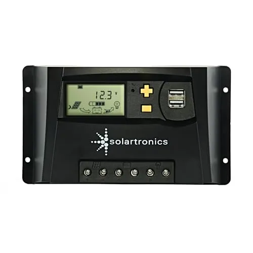 solartronics Laderegler G 12V/24V gelb 10A 20A 30A 40A 50A Photovoltaik Solarladeregler Solar PV (20A)