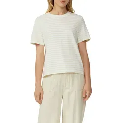 s.Oliver T-Shirt mit Streifen Muster beige M (38)