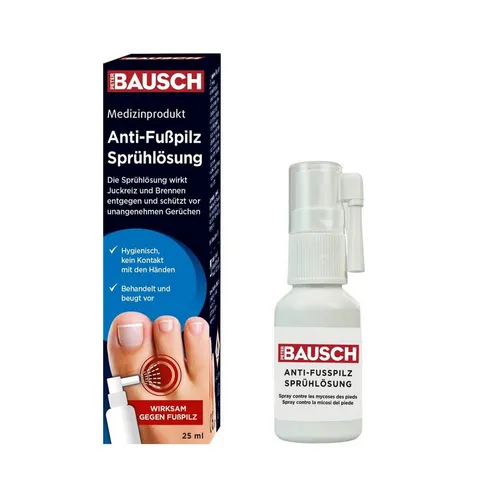 PETER BAUSCH Fußpflegespray Bausch Fußspray gegen Fußpilz, 0725/68