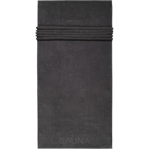 Cawö Saunatuch Pure 6501 - 100% Baumwolle - Saunahandtücher - Hochwertiges Saunatuch aus 100% Baumwolle, hautfreundlich und in Deutschland hergestellt, ideal für entspannte Saunagänge.