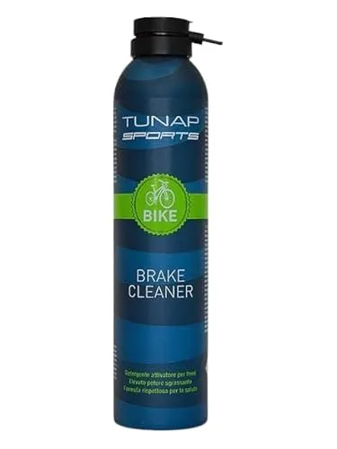 TUNAP SPORTS. Brake Cleaner Aktivator für Bremsen Entfernt sicher Bremsstaub, Öl- und Fettrückstände von der Scheibe und Bremssattel und sorgt für ein optimales Bremsen für Ihr Fahrrad.