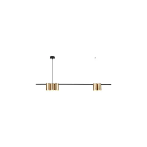 Pendelleuchte (Leiste) GENESIS BLACK GOLD 5xGU10 ML0369 von MILAGRO