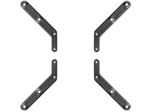 deleyCON Monitor-Halterung deleyCON VESA Adapter für Wandhalterungen von VESA 200x200 auf