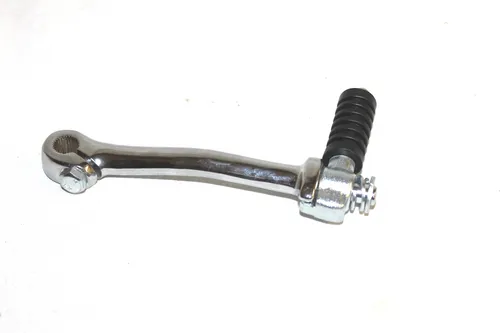 Kickstarterhebel Kickstarter Enduro mit Gummi verchromt klappbar Simson S51 S50