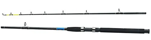 Fladen Bootsrute Xtra Flexx, 9,1-13,6 kg, Schwarz/Blau, 2,1 m