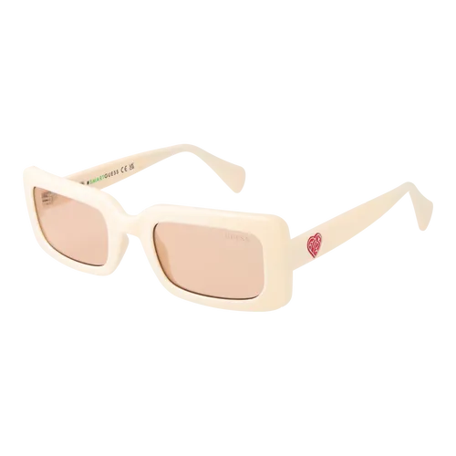 Guess Sonnenbrille GU8262 25E 54 Unisex Beige - Sonnenbrille für Unisex, 100% UVA & UVB Schutz, ideal für stilbewusste Träger. Lieferumfang: Original-Etui.