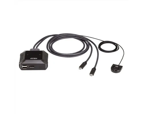ATEN 2-Port USB-C 4K DisplayPort KVM-Switch von ATEN