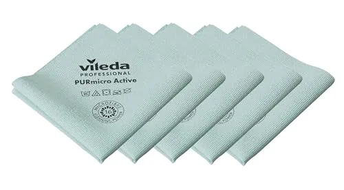 Vileda Professional Purmicro Active 5er Pack (5 x Grün) von Vileda Professional