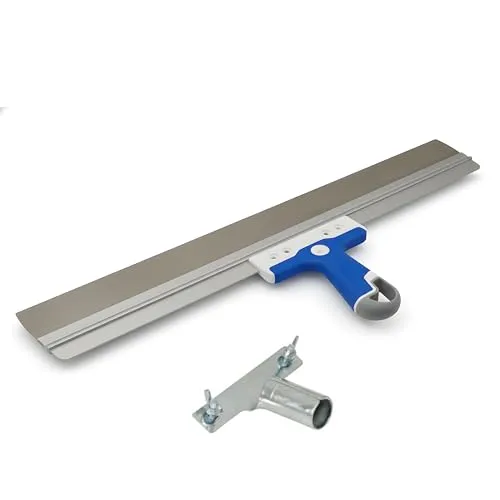 DEWEPRO Flächenspachtel mit 2K-Softgriff 600x50mm - Flächenspachtel mit ergonomischem 2K-Softgriff für maximalen Komfort und Kontrolle. Ideal für professionelle Spachtelarbeiten und Oberflächenbearbeitung.