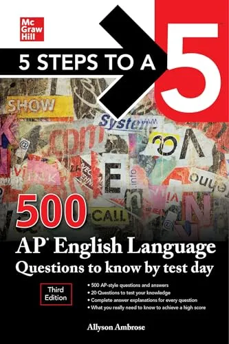 Steps to a 5 500 AP English Language Questions to Know by Test Day 5