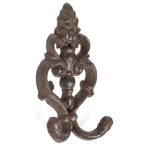 Wandgarderobe Lilie Fleur de Lis Hakenleiste Haken Kleiderhaken Garderobenhaken