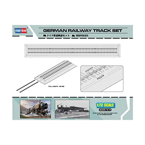 Hobby Boss 82902 Modellbausatz German Railway Track set, Weiß