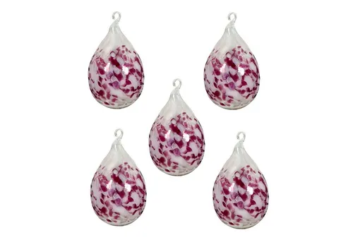 Weihnachtsbaumschmuck Rot von Lauschaer Glas