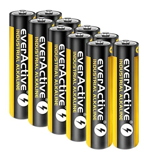 Stück Everactive Industrial Batterien Mikro AAA 1100 mAh 1,5 V LR03 Alkaline 10