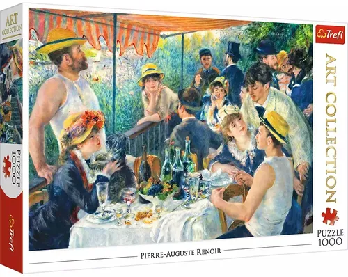 Puzzle 1000 elementów. Śniadanie wioślarzy, Renoir Trefl 5900511104998