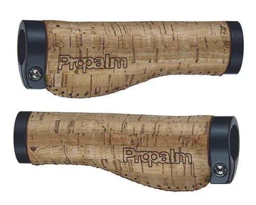 MATRIX Fahrrad Lenkergriff G12 Kork Länge: 135/135 mm Lang braun ergonomisch