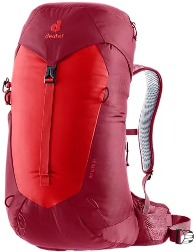 DEUTER AC LITE 24 RUCKSACK CHERRY-MASALA - Vielseitiger Begleiter - Rucksäcke mit ergonomischem Design, ideal für Tagesausflüge und Reisen, bietet optimalen Tragekomfort und Stauraum.