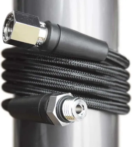 Miflex Carbon Hd Hp 7/16 Schlauch Schwarz 15 cm Schwarz 15 cm