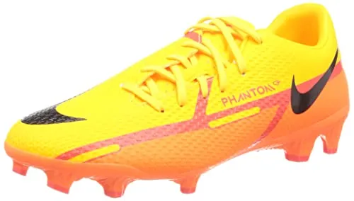 Nike Herren Phantom Gt2 Academy Fg/Mg Fu ballschuhe, Orange Black, 44.5 EU