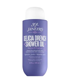 Sol de Janeiro Delicia Drench Shower Oil 385 ml - Duschgel mit intensiv feuchtigkeitsspendendem Shower Oil, das die Hautschutzbarriere unterstützt - für samtweiche Haut und einen verführerischen Duft.
