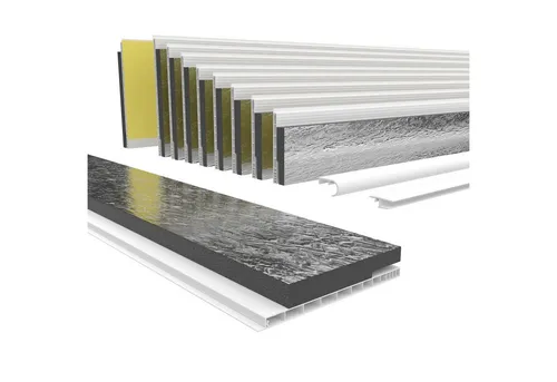 Hexim Rollladenkastendämmung - Innendämmung mit 20 mm Isolierschaum für effektive Energieeinsparung, verbesserten Schallschutz und Schutz vor Witterungseinflüssen - ideal für Renovierungen und nachträgliche Rollladenmontage.