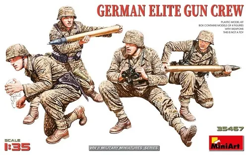 Miniart 35467 - 1:35 German Elite Gun Crew - Neu
