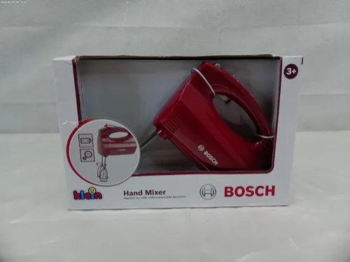 Klein Kinder-Handmixer Bosch Handmixer mit Soundfunktion - Kinder-Handmixer für authentisches Spielvergnügen, täuschend echt mit Geräuschfunktion für realistisches Rühren.