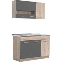 Homestyle4u Küchenzeile 120 cm von Homestyle4u