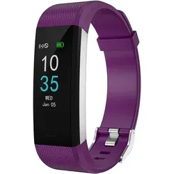 LEBEXY Fitness Tracker S1 mit Pulsmesser, Schlafüberwachung, IP68 wasserdicht, Benachrichtigungen, 16 Sportmodi, USB-Ladung, für Android iOS