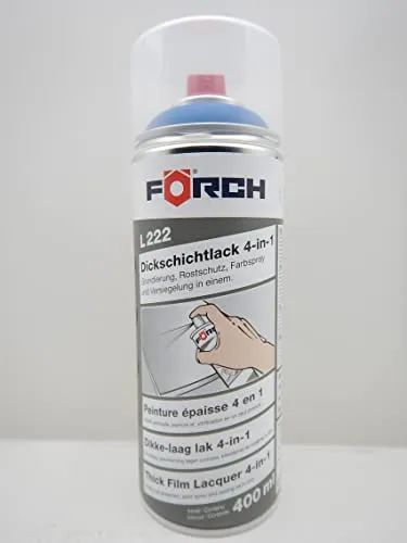 Förch 4 in 1 RAL 5010 ENZIANBLAU BLAU DICKSCHICHTLACK LACK SPRAY SPRAYDOSE 400ML (1)