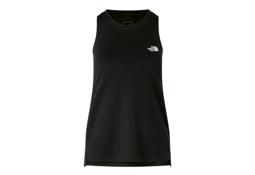 The North Face Damen Flex Top – Sportliches Shirt in Schwarz (Größe M) - Leichtes und bequemes Top für sportliche Aktivitäten an heißen Tagen, ideal für Outdoor-Enthusiasten und Fitnessliebhaber.
