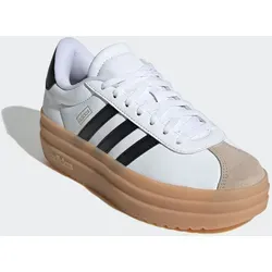 adidas VL COURT BOLD J Sneaker Kinder - Klassische Sneaker aus Kunstleder mit seitlichem 3-Streifen-Design und Logoprint; ideal für modebewusste Kinder und bequem dank der leicht profilierten Gummi-Außensohle.