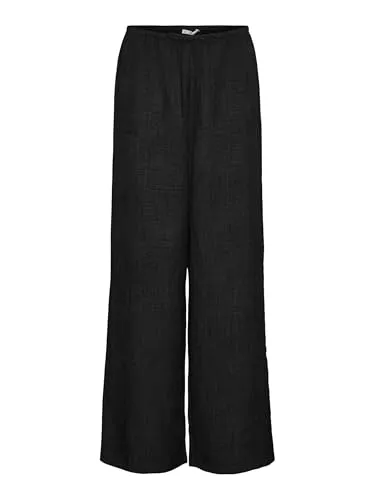 VMMELANEY HW Loose Pant WVN GA NOOS in schwarz von VERO MODA