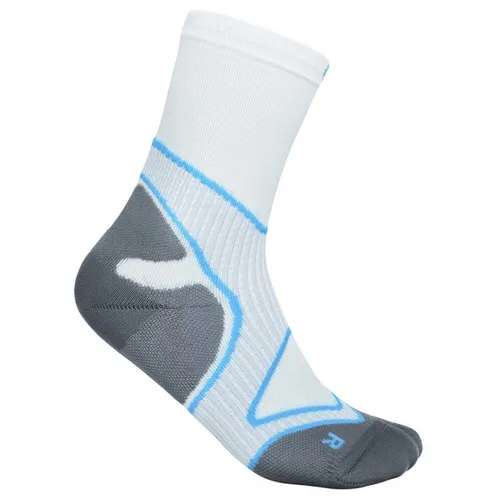BAUERFEIND Laufsocken Run Performance Mid Cut Socks für Laufen & Fitness, 1 Paar Sportsocken mit Funktionszonen (Infinity Zone Technologie), Laufstrumpf für Herren, Funktionssocken
