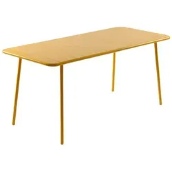 Produktbild BERGAME 6-Sitzer-Gartentisch 160 cm Gelb