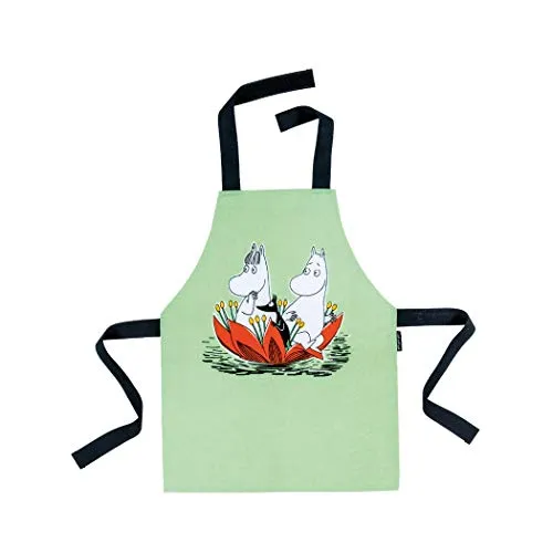 Moomin MO625BH Pflegeleichte Schürze, grün