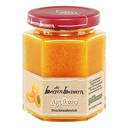 Die Beerenbauern Bio Fruchtaufstrich Aprikose, 200 g