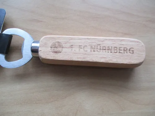 1. FC Nürnberg Holzflaschenöffner