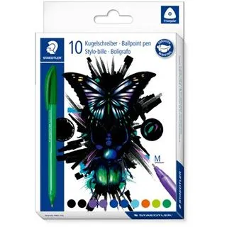 STAEDTLER Kugelschreiber ball 4320 M 10ST